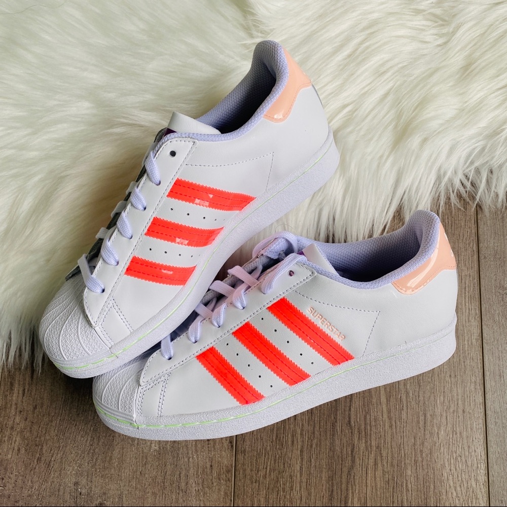 NWT Adidas Superstar Women’s Shoes - Picture 7 of 10